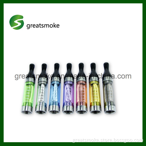 Different Colors and Resistances E-Cigarette Vaporizer (T2)